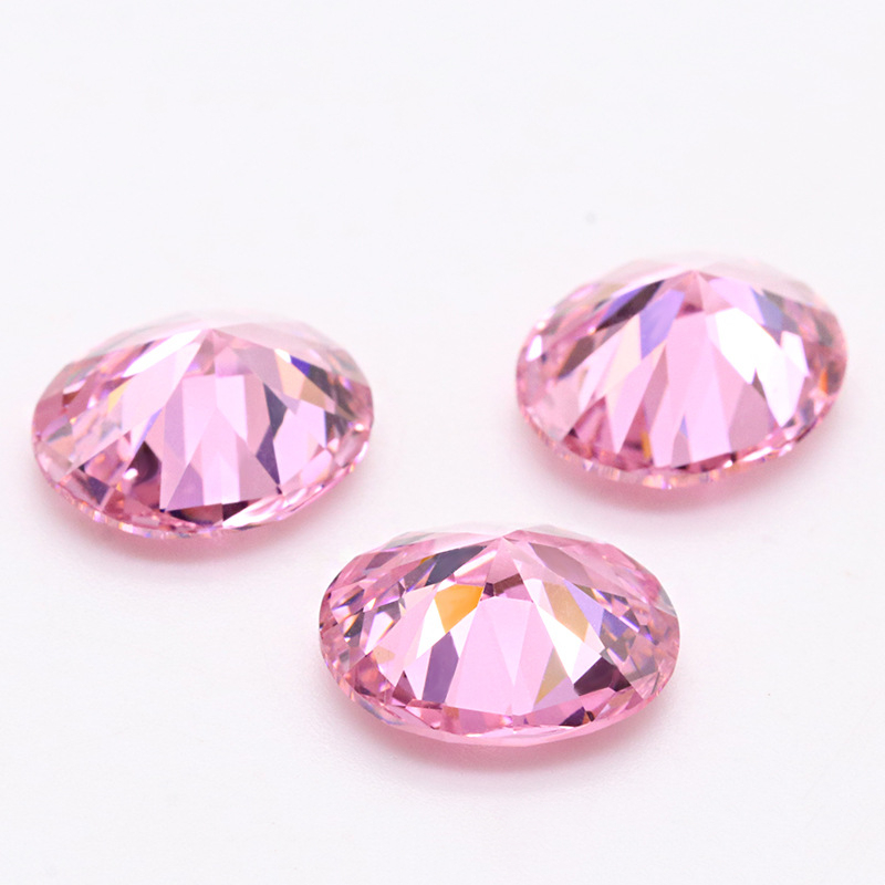 Zircone rosa 5A di alta qualità VVS Cubic Zirconia