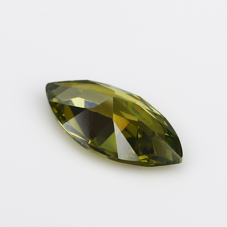 5A Custom Olive Produttore all'ingrosso Marchese Cubic Zirconia per gioielli