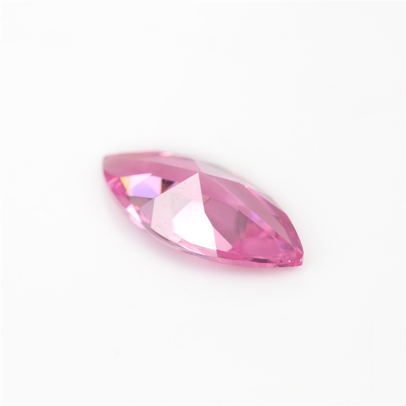 5A Custom Pink Produttore all'ingrosso Marchese Cubic Zirconia per gioielli