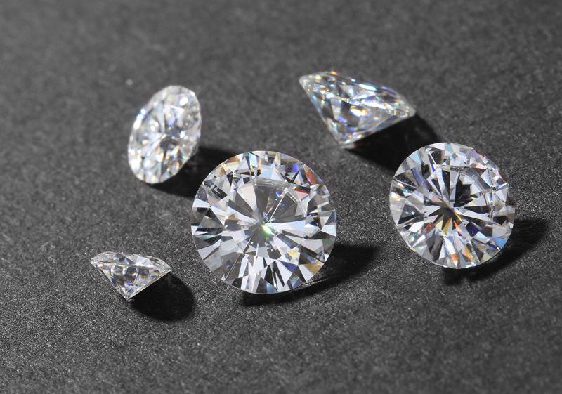 Prezzo di fabbrica di alta qualità Morsonite da 13,5 mm Moissanite sintetica VVS