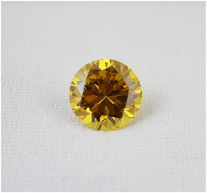 3,0-4,0 mm giallo di alta qualità DEF Moissanite taglio brillante rotondo per la creazione di gioielli