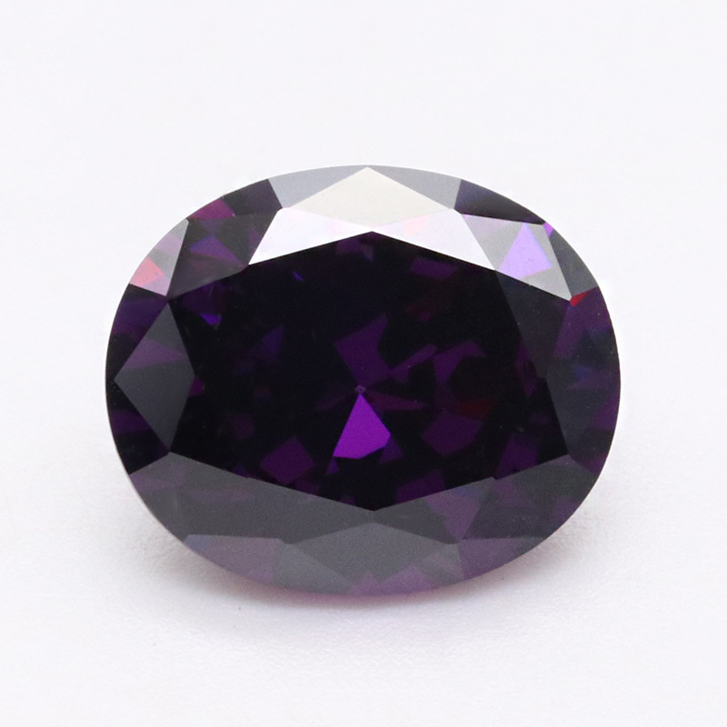 Dark Purplr 5A Zircone di alta qualità VVS Cubic Zirconia