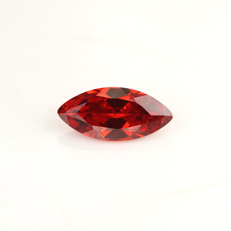 5A Custom Red Produttore all'ingrosso Marchese Cubic Zirconia per gioielli