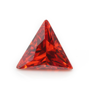 5A Red Manufacturing Triangolo all'ingrosso Cubic Zirconia per gioielli