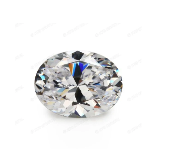 2 * 4mm Taglio ovale VVS 3EX Fabbrica all'ingrosso D Colore Moissanite