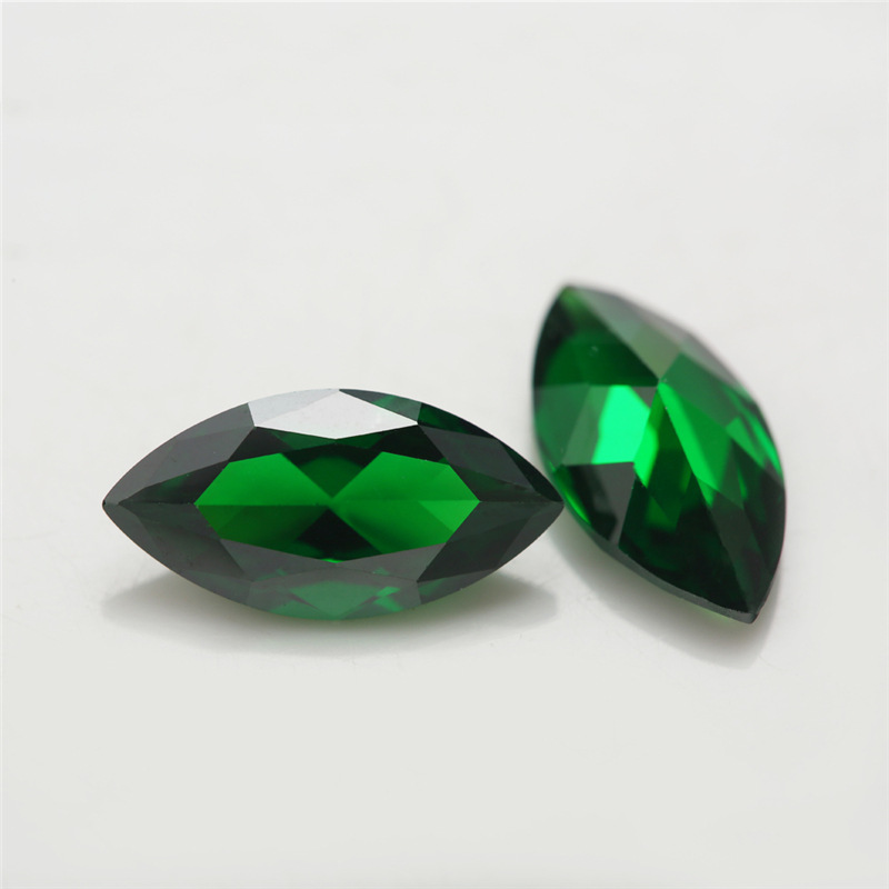 5A Custom Green Produttore all'ingrosso Marchese Cubic Zirconia per gioielli