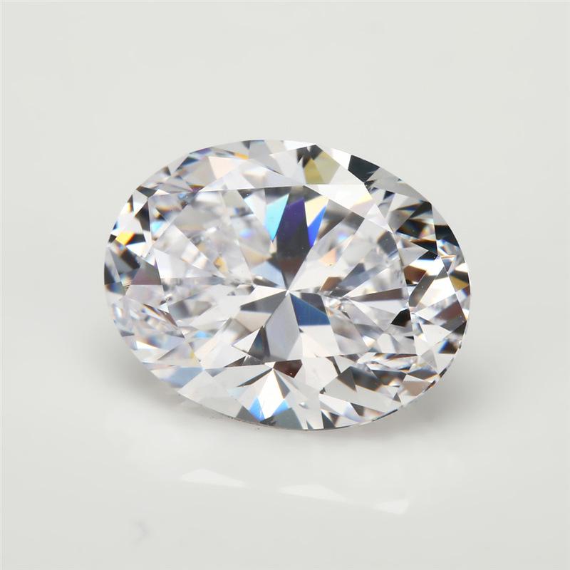 9 * 11mm Taglio ovale VVS di alta qualità 3EX Prezzo all'ingrosso di fabbrica D Colore Moissanite Moissanite sintetica