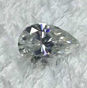 6 * 9mm Pear Cut Fabbrica VVS Prezzo all'ingrosso 3EX Alta qualità D Colore Moissanite Moissanite sintetica