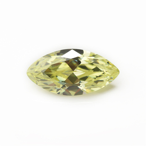 5A Custom Light Olive Produttore all'ingrosso Marchese Cubic Zirconia per gioielli