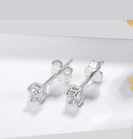 Regalo di Natale per gioielli da donna in argento sterling 925 5A con zirconi cubici