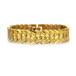 Bracciale da uomo Miss Jewelry 14K Dubai New Gold Franco Chain Design