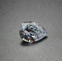 9 * 13mm Pear Cut Fabbrica VVS Prezzo all'ingrosso 3EX Alta qualità D Colore Moissanite Moissanite sintetica