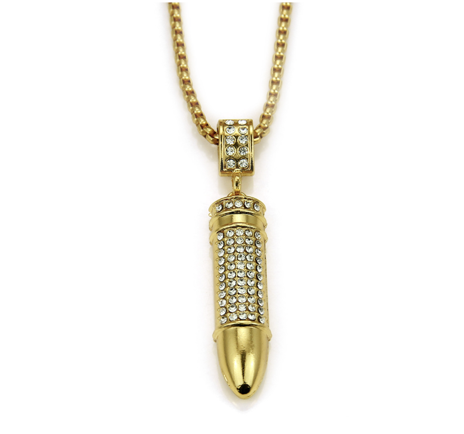 Combinazione hip hop della collana di diamanti moissanite