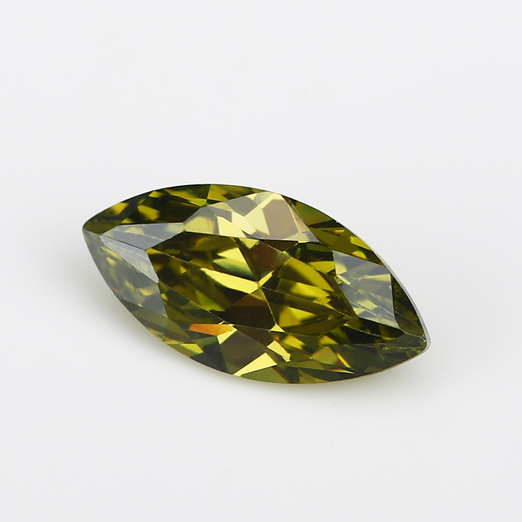 5A Custom Olive Produttore all'ingrosso Marchese Cubic Zirconia per gioielli