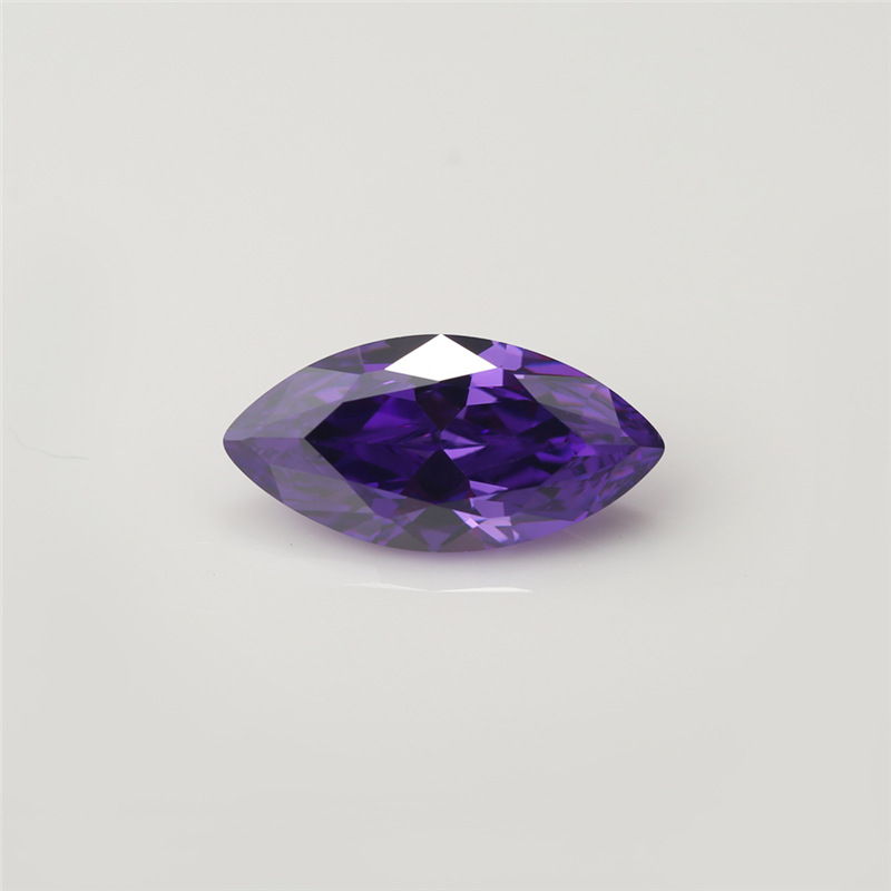 5A Custom Purple Produttore all'ingrosso Marchese Cubic Zirconia per gioielli