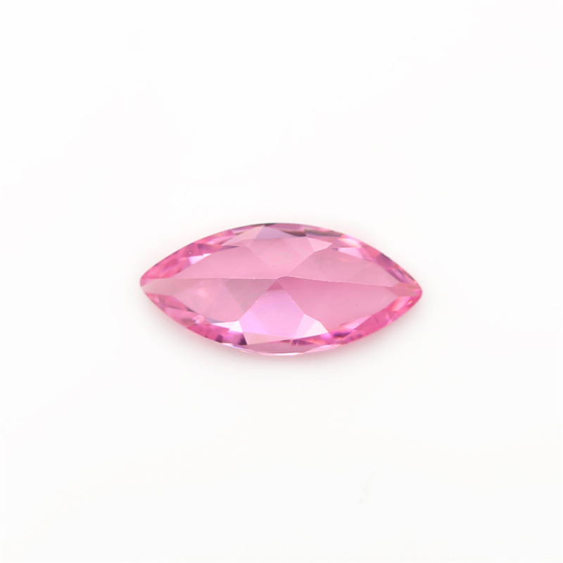 5A Custom Pink Produttore all'ingrosso Marchese Cubic Zirconia per gioielli