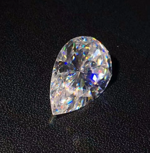 5 * 8mm Pear Cut Fabbrica VVS Prezzo all'ingrosso 3EX Alta qualità D Colore Moissanite Moissanite sintetica