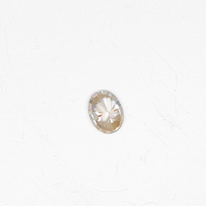 Diamante coltivato in laboratorio all'ingrosso Moissanite Champagne Color Vvs Taglio ovale Moissanite sciolto Melee Gemstone