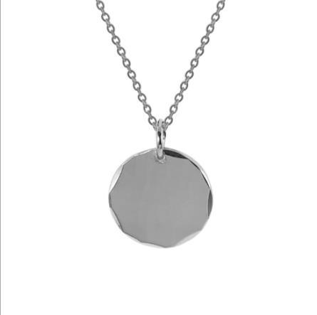 Nuova collana con proiezione di piccola degradazione del vento in argento sterling S925