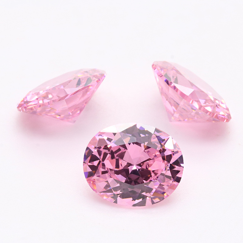 Zircone rosa 5A di alta qualità VVS Cubic Zirconia