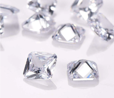 5,5 mm Princess Cut VVS 3EX Prezzo all'ingrosso di fabbrica Moissanite