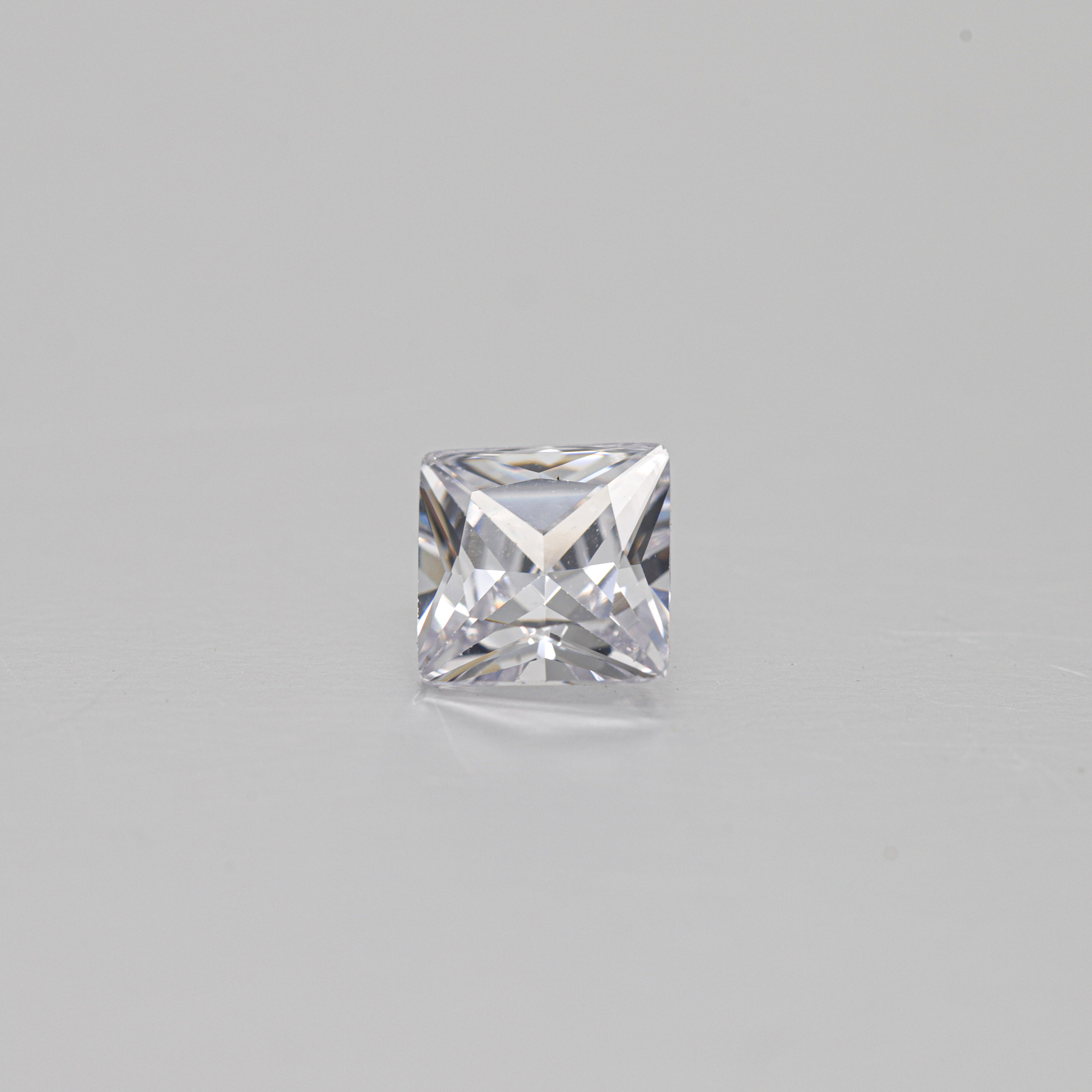 White Princess Cut VVS Clarity Prezzo all'ingrosso di fabbrica Diamante sintetico Moissanite