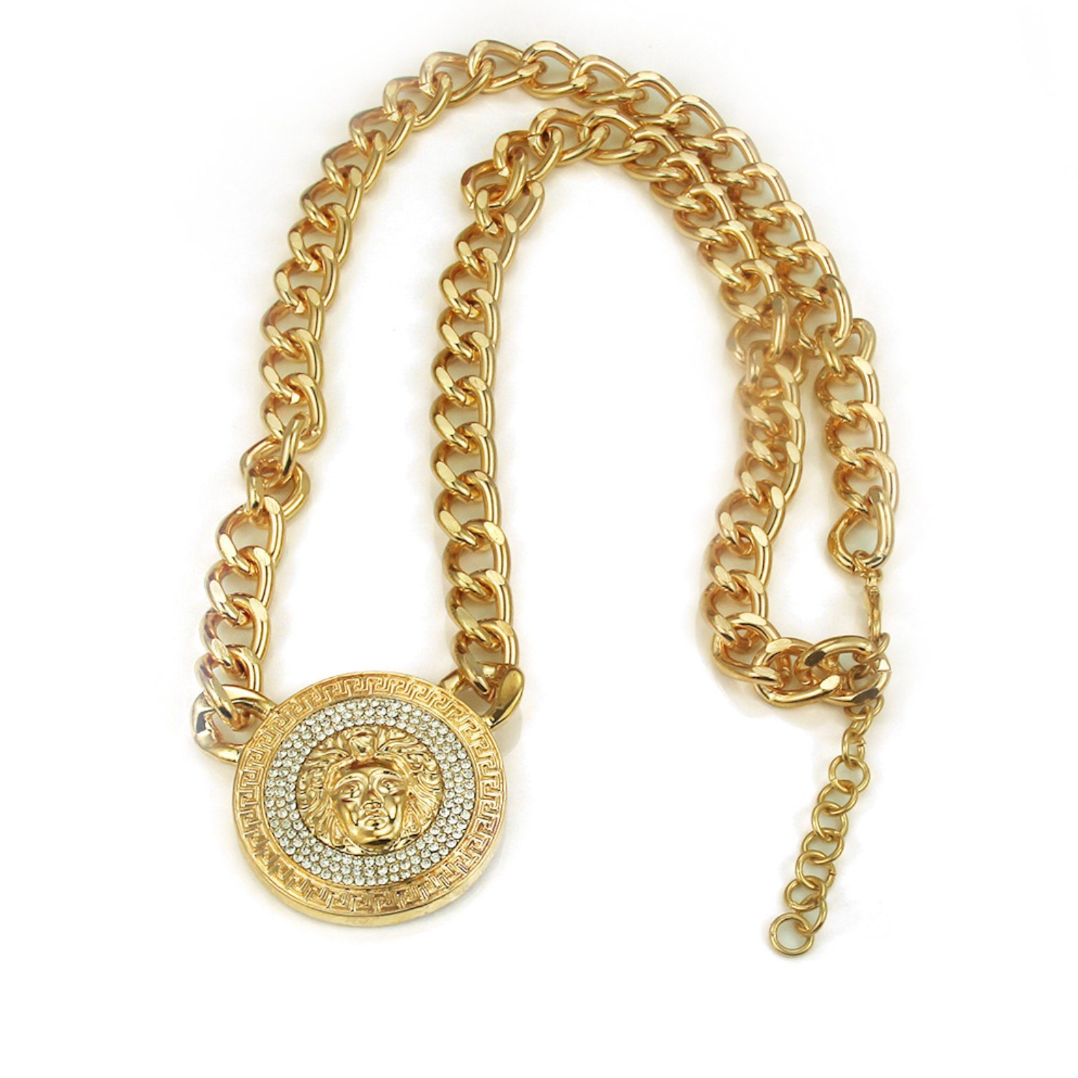 Accessori hip-hop con collana a catena di diamanti alla moda