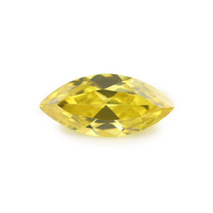 5A Custom Yellow Produttore all'ingrosso Marchese Cubic Zirconia per gioielli