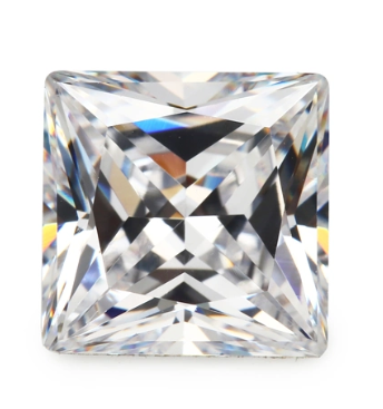 10.0mm Princess Cut VVS 3EX Prezzo all'ingrosso di fabbrica Moissanite Moissanite sintetica di alta qualità