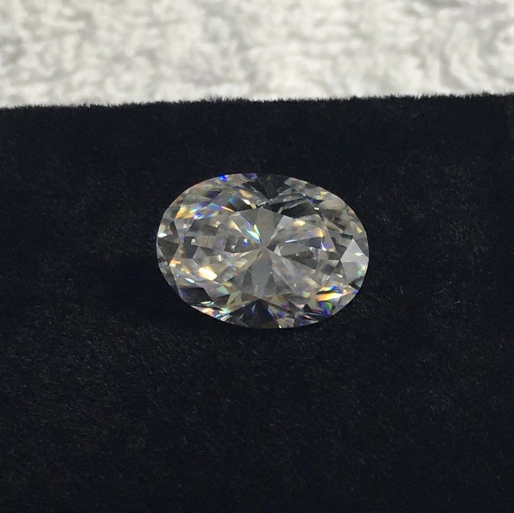 7 * 9mm Taglio ovale VVS di alta qualità 3EX Prezzo all'ingrosso di fabbrica D Colore Moissanite Moissanite sintetica