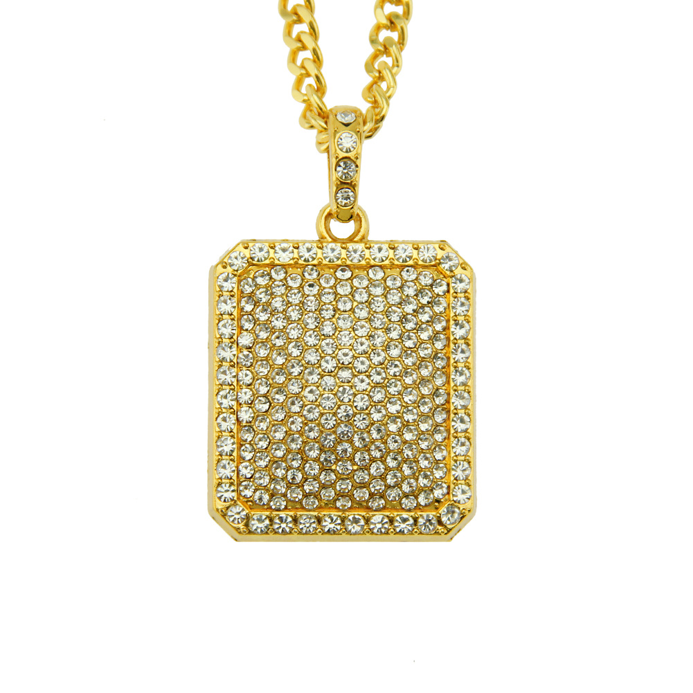 Classico design in acciaio con pavé di gioielli hip hop con anello CZ